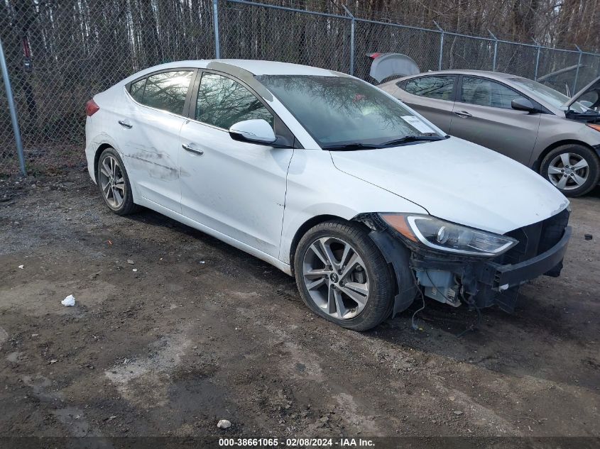 5NPD84LF4HH049668 2017 HYUNDAI ELANTRA - Image 1