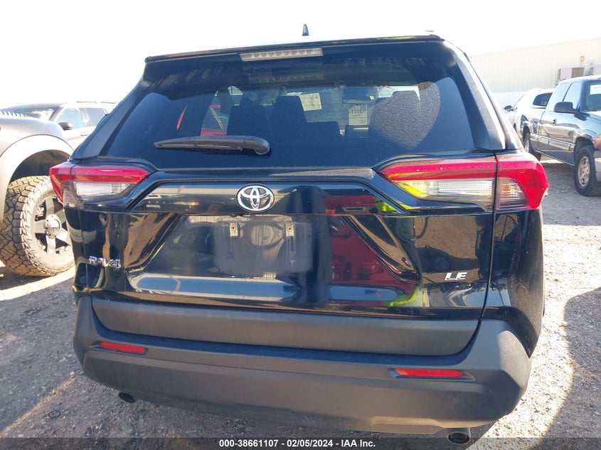 VIN JTMH1RFV6KJ007376 2019 TOYOTA RAV4 LE