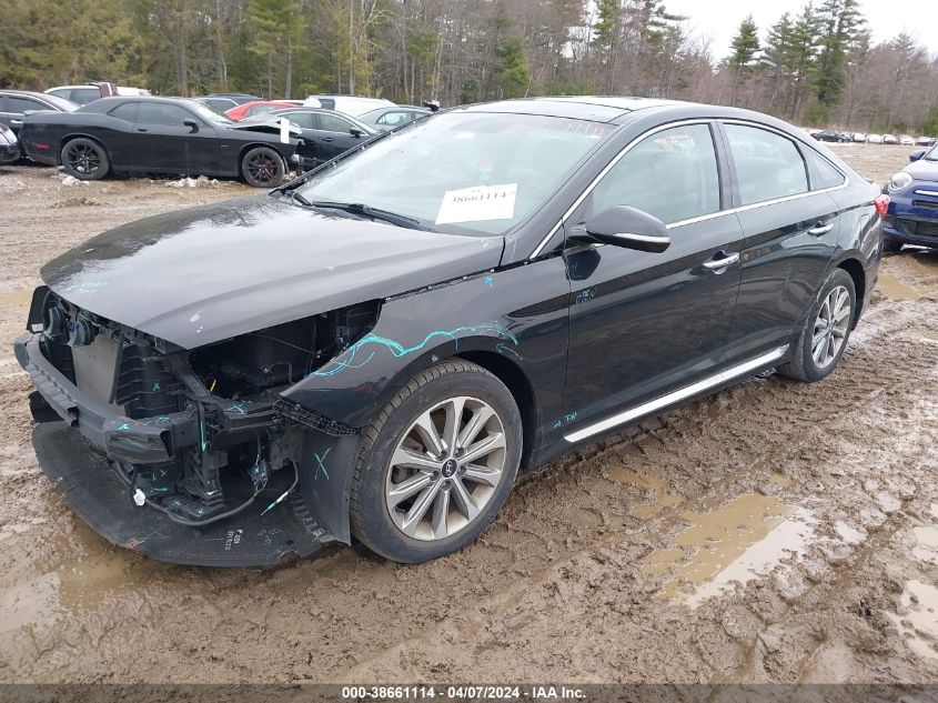 2016 Hyundai Sonata Limited VIN: 5NPE34AFXGH423995 Lot: 38661114