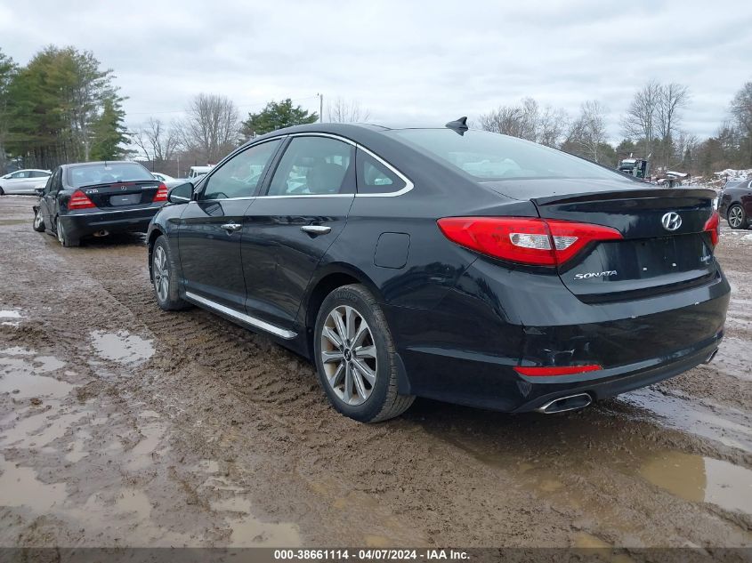 2016 Hyundai Sonata Limited VIN: 5NPE34AFXGH423995 Lot: 38661114