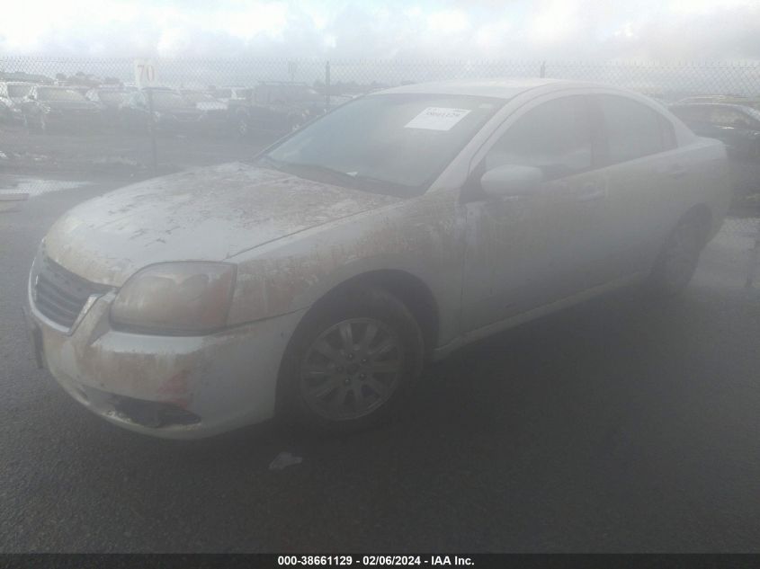 2009 Mitsubishi Galant Es VIN: 4A3AB36F29E027354 Lot: 38661129