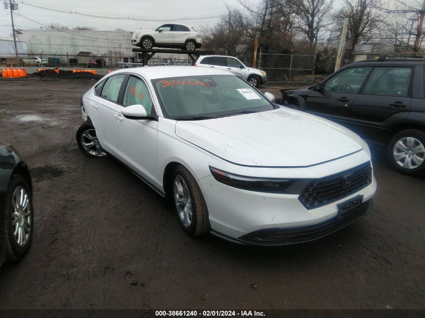 2023 Honda Accord Lx VIN: 1HGCY1F23PA014386 Lot: 38661240