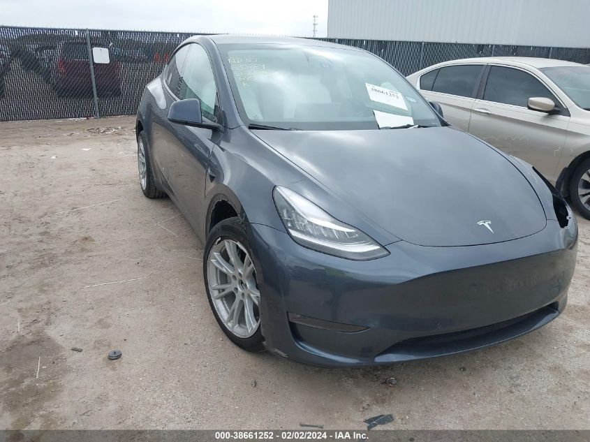 2022 TESLA MODEL Y - 7SAYGDEE8NF512627