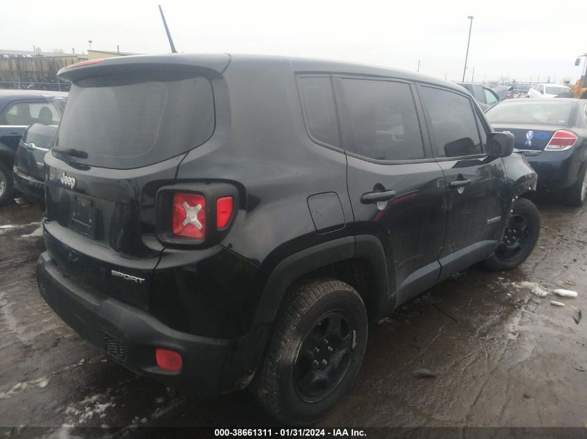 VIN ZACCJAAB2HPF44313 2017 JEEP RENEGADE no.4