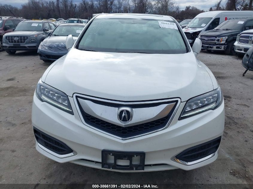 2018 Acura Rdx Technology Pkg/W/Technology/Acurawatch Plus Pkg VIN: 5J8TB4H54JL012877 Lot: 38661391