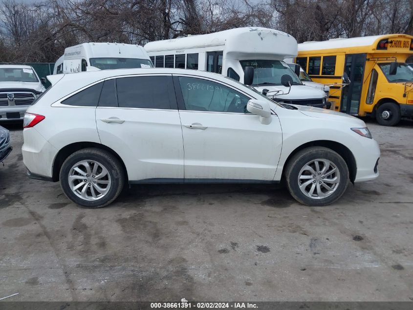 2018 Acura Rdx Technology Pkg/W/Technology/Acurawatch Plus Pkg VIN: 5J8TB4H54JL012877 Lot: 38661391