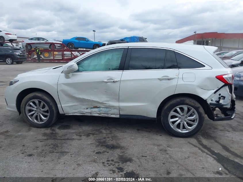 2018 Acura Rdx Technology Pkg/W/Technology/Acurawatch Plus Pkg VIN: 5J8TB4H54JL012877 Lot: 38661391