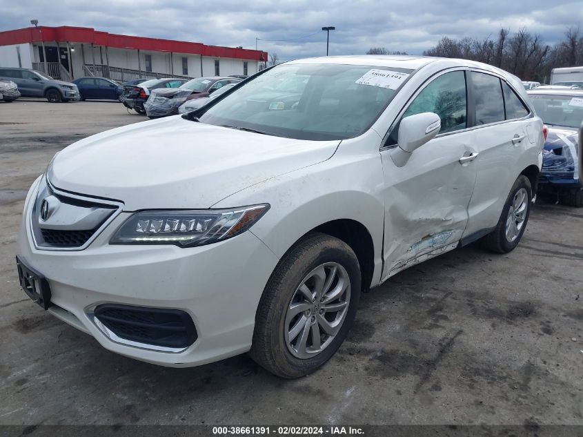 2018 Acura Rdx Technology Pkg/W/Technology/Acurawatch Plus Pkg VIN: 5J8TB4H54JL012877 Lot: 38661391