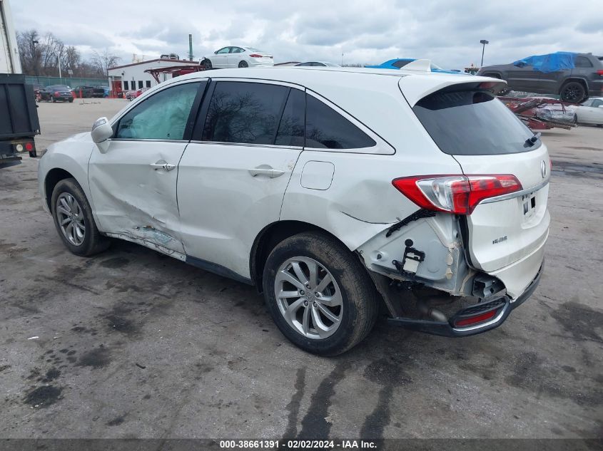 2018 Acura Rdx Technology Pkg/W/Technology/Acurawatch Plus Pkg VIN: 5J8TB4H54JL012877 Lot: 38661391