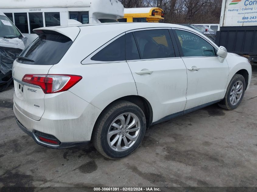 2018 Acura Rdx Technology Pkg/W/Technology/Acurawatch Plus Pkg VIN: 5J8TB4H54JL012877 Lot: 38661391