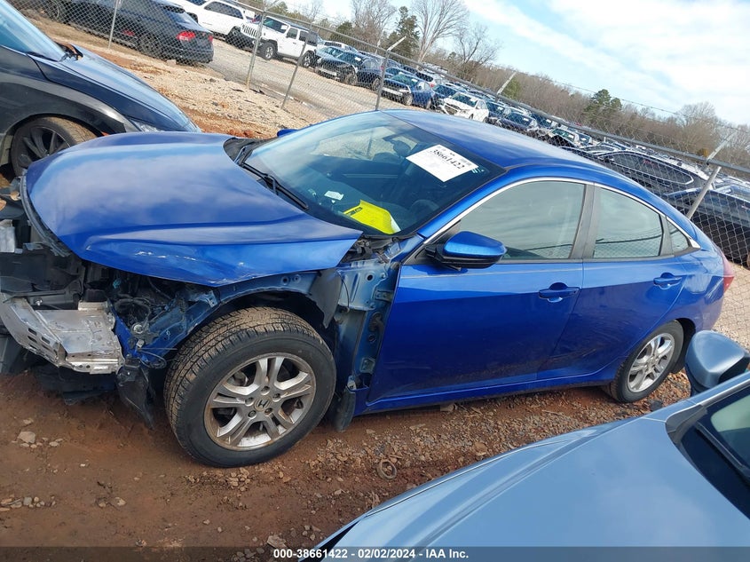 VIN 2HGFC2F5XHH500840 2017 HONDA CIVIC LX