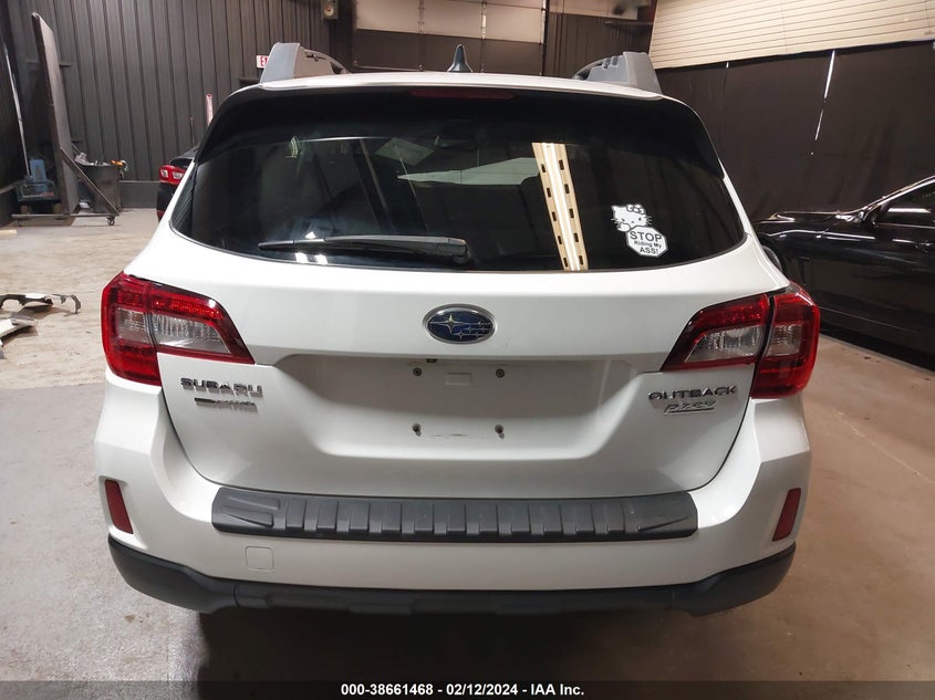 2016 SUBARU OUTBACK 2.5I LIMITED - 4S4BSALC3G3212250