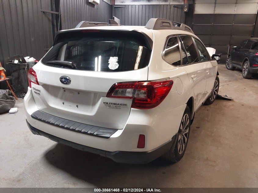 2016 SUBARU OUTBACK 2.5I LIMITED - 4S4BSALC3G3212250