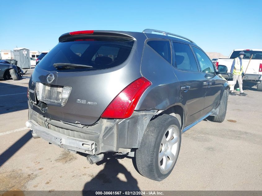 2007 Nissan Murano Se VIN: JN8AZ08W57W646259 Lot: 38661567