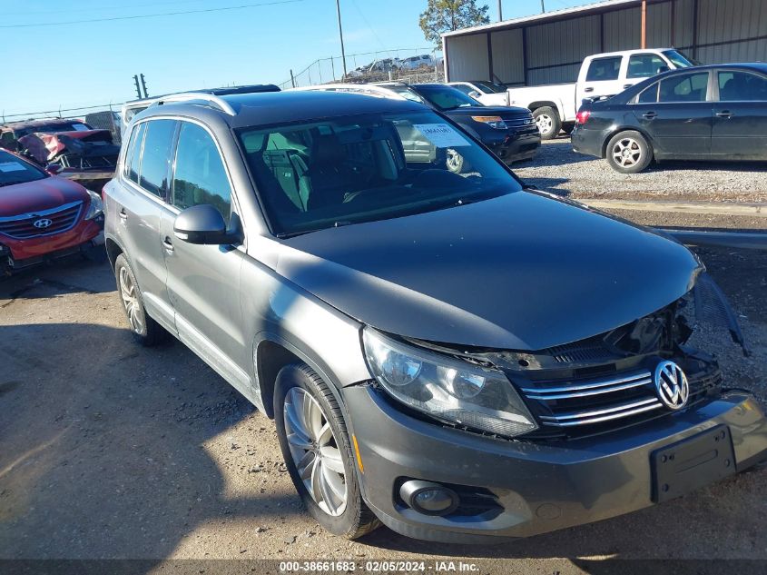 2013 VOLKSWAGEN TIGUAN SE - WVGBV7AX0DW017314