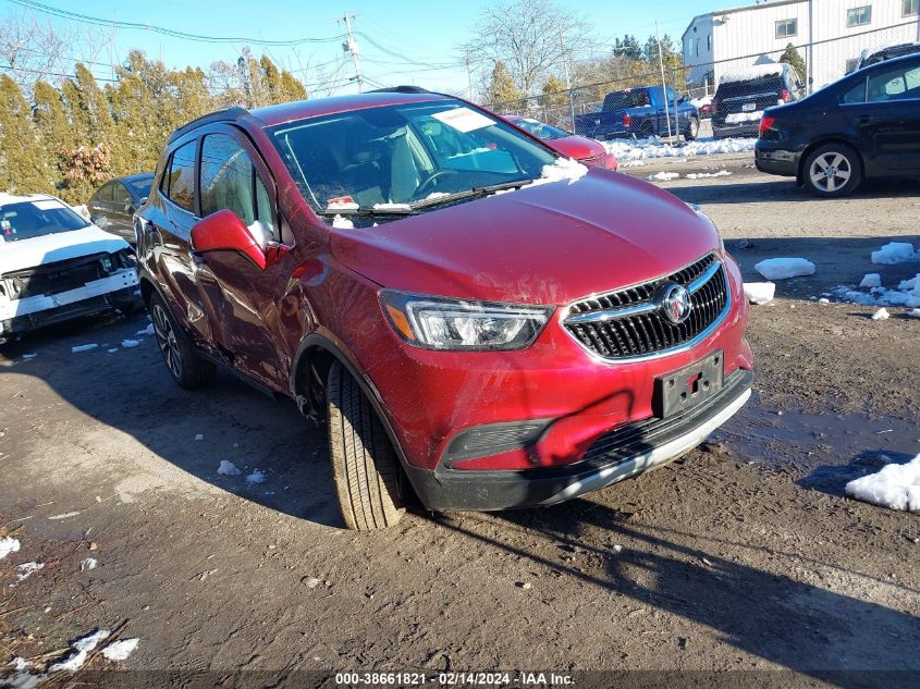 2021 Buick Encore Awd Preferred VIN: KL4CJESB1MB357391 Lot: 38661821