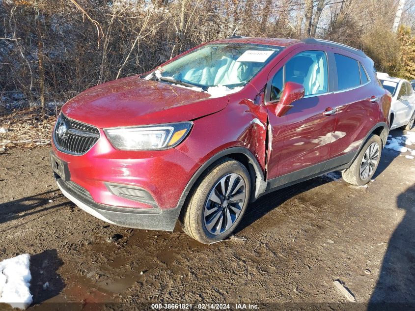 2021 Buick Encore Awd Preferred VIN: KL4CJESB1MB357391 Lot: 38661821