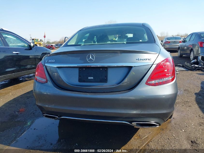 WDDWF4KB0JR326513 2018 Mercedes-Benz C 300 4Matic