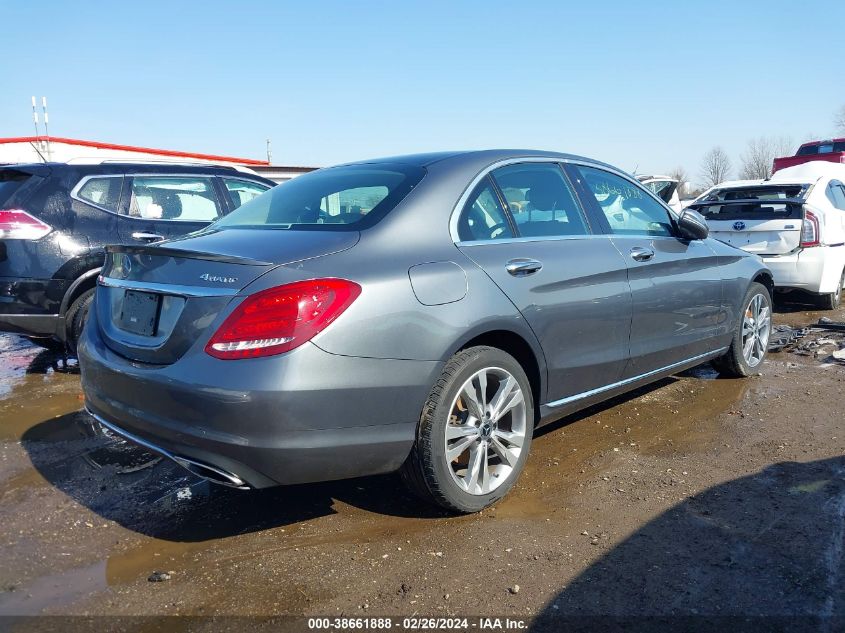 WDDWF4KB0JR326513 2018 Mercedes-Benz C 300 4Matic