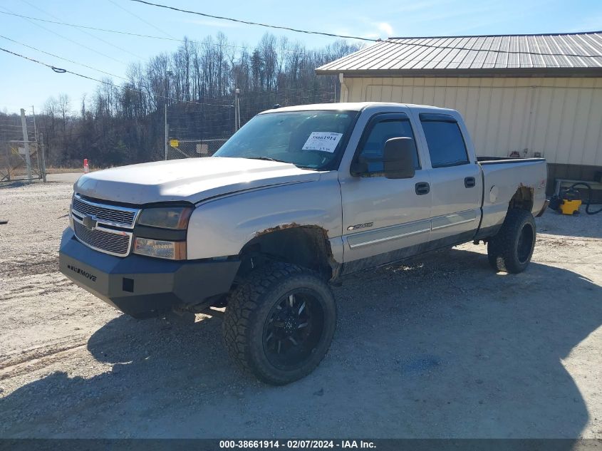 2005 Chevrolet Silverado 2500Hd Ls VIN: 1GCHK23U55F826550 Lot: 38661914