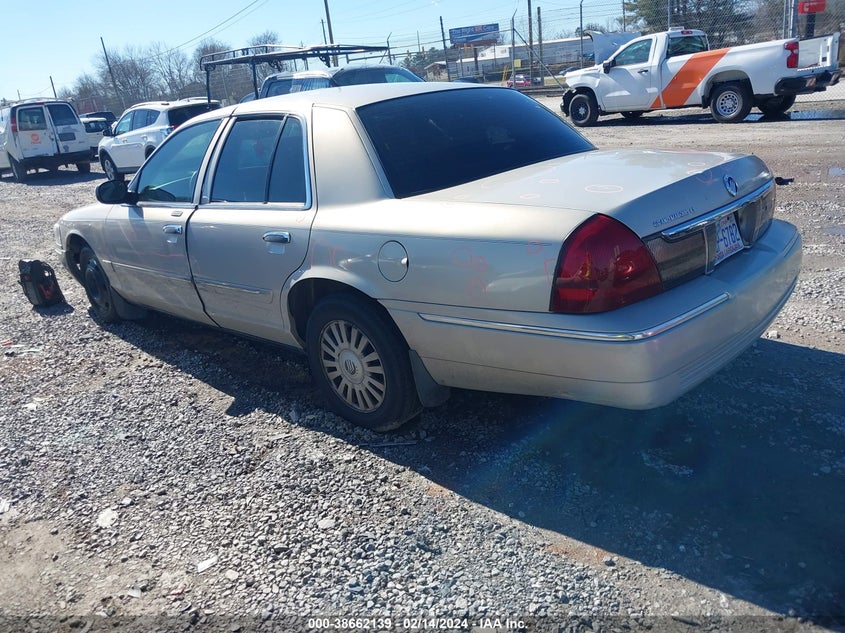 2008 Mercury Grand Marquis Ls VIN: 2MEHM75V38X627033 Lot: 38662139