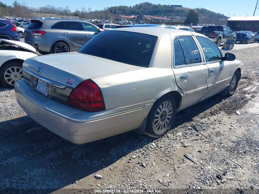 2008 Mercury Grand Marquis Ls VIN: 2MEHM75V38X627033 Lot: 38662139