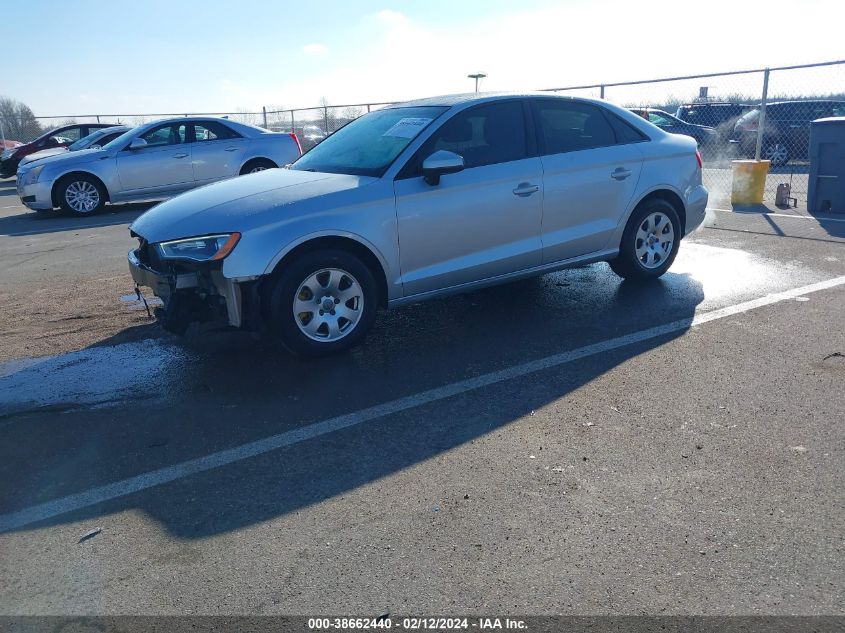 2015 Audi A3 2.0T Premium VIN: WAUBFGFF7F1007572 Lot: 38662440