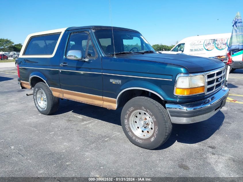 1994 Ford Bronco U100 VIN: 1FMEU15HXRLB32771 Lot: 38662532