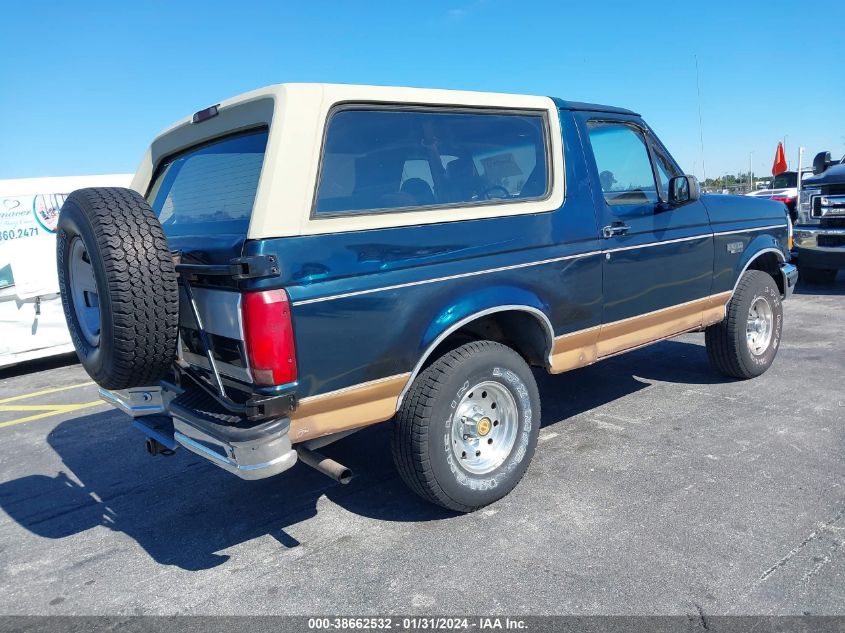 1994 Ford Bronco U100 VIN: 1FMEU15HXRLB32771 Lot: 38662532