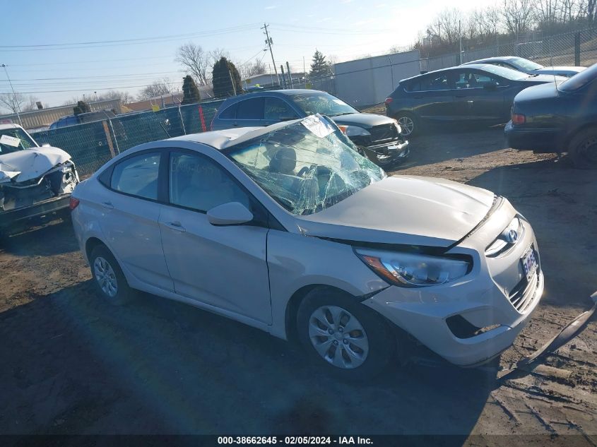 2016 Hyundai Accent Se VIN: KMHCT4AE9GU144876 Lot: 38662645