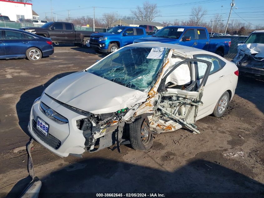 2016 Hyundai Accent Se VIN: KMHCT4AE9GU144876 Lot: 38662645