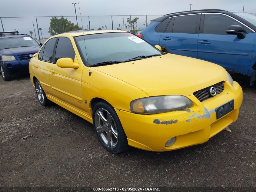 2003 Nissan Sentra Se-R Spec V VIN: 3N1AB51D93L725586 Lot: 38662715