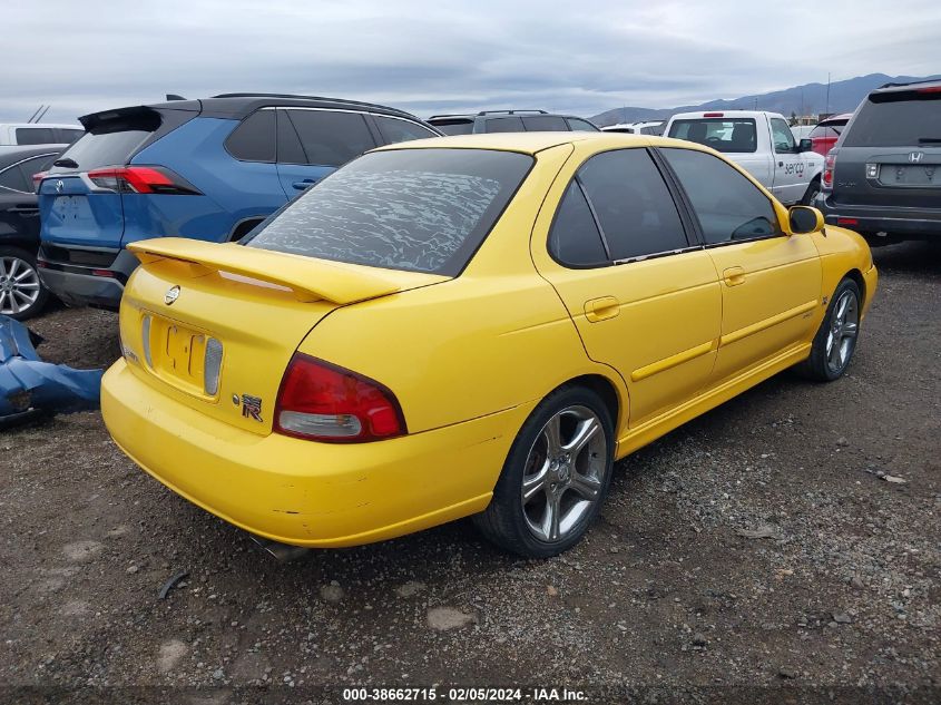 2003 Nissan Sentra Se-R Spec V VIN: 3N1AB51D93L725586 Lot: 38662715