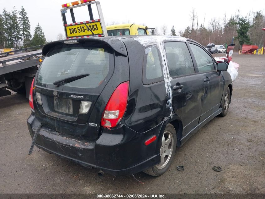 2004 Suzuki Aerio Sx VIN: JS2RD61H545250674 Lot: 38662744