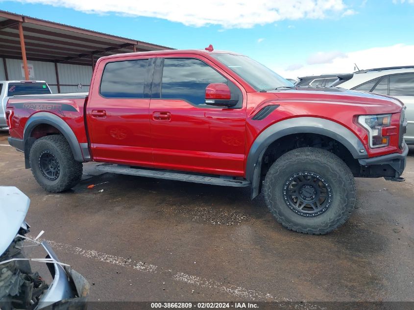 2019 Ford F-150 Raptor VIN: 1FTFW1RGXKFC09292 Lot: 38662809