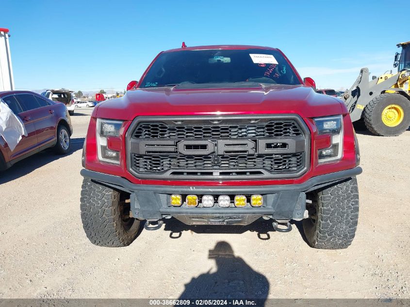 2019 Ford F-150 Raptor VIN: 1FTFW1RGXKFC09292 Lot: 38662809