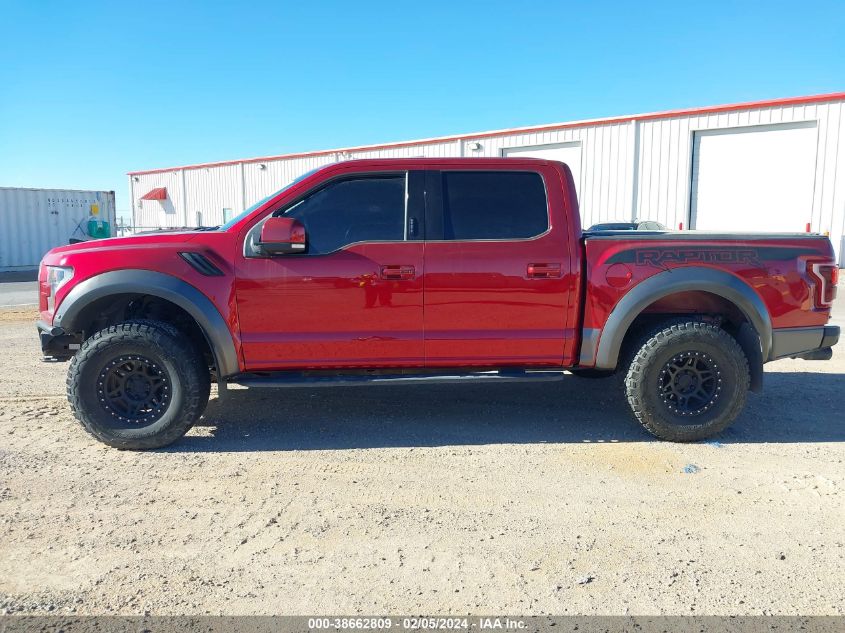 2019 Ford F-150 Raptor VIN: 1FTFW1RGXKFC09292 Lot: 38662809