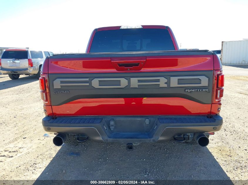 2019 Ford F-150 Raptor VIN: 1FTFW1RGXKFC09292 Lot: 38662809