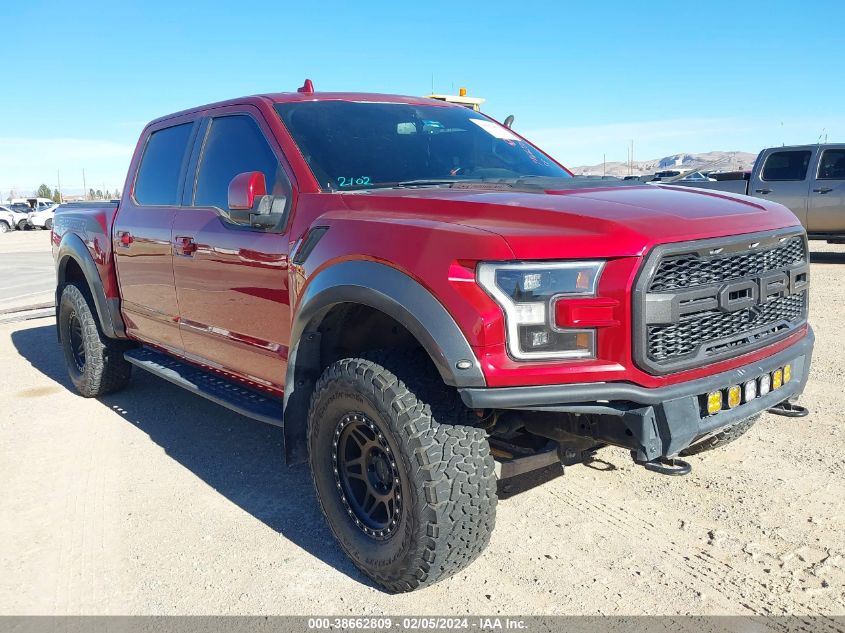 2019 Ford F-150 Raptor VIN: 1FTFW1RGXKFC09292 Lot: 38662809