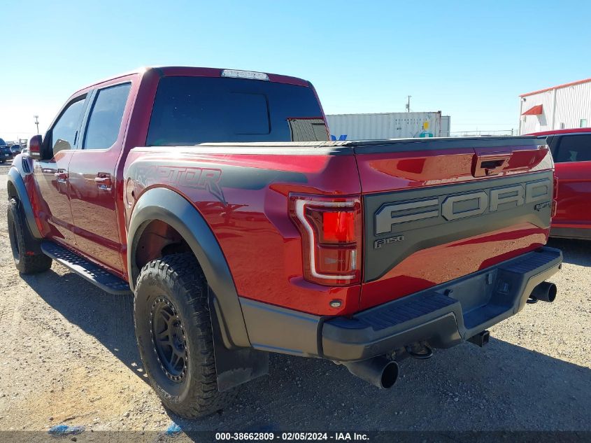 2019 Ford F-150 Raptor VIN: 1FTFW1RGXKFC09292 Lot: 38662809