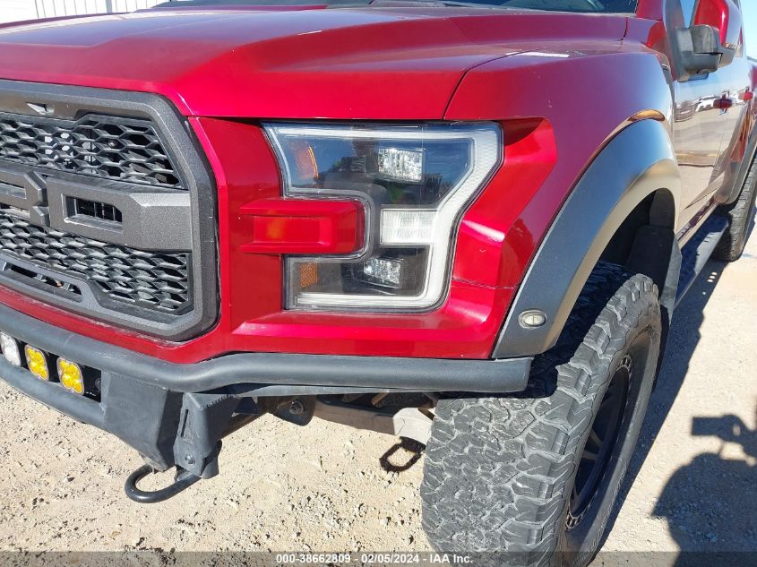 2019 Ford F-150 Raptor VIN: 1FTFW1RGXKFC09292 Lot: 38662809