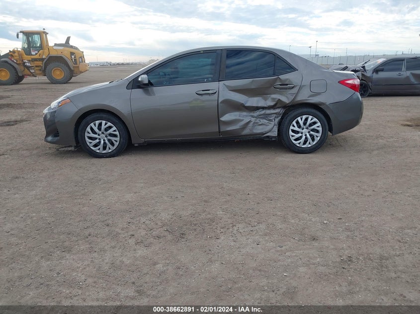 2017 TOYOTA COROLLA VIN: 2T1BURHE2HC833737