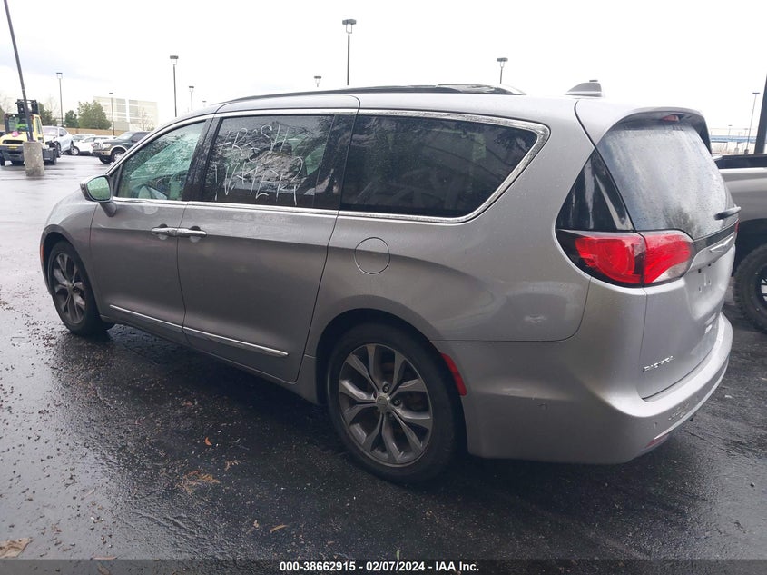 VIN 2C4RC1GG2HR505806 2017 CHRYSLER PACIFICA LIMITED