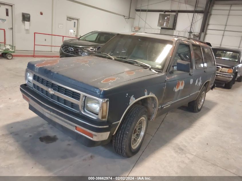 1991 Chevrolet Blazer S10 VIN: 1GNCS13Z1M2124108 Lot: 38662974