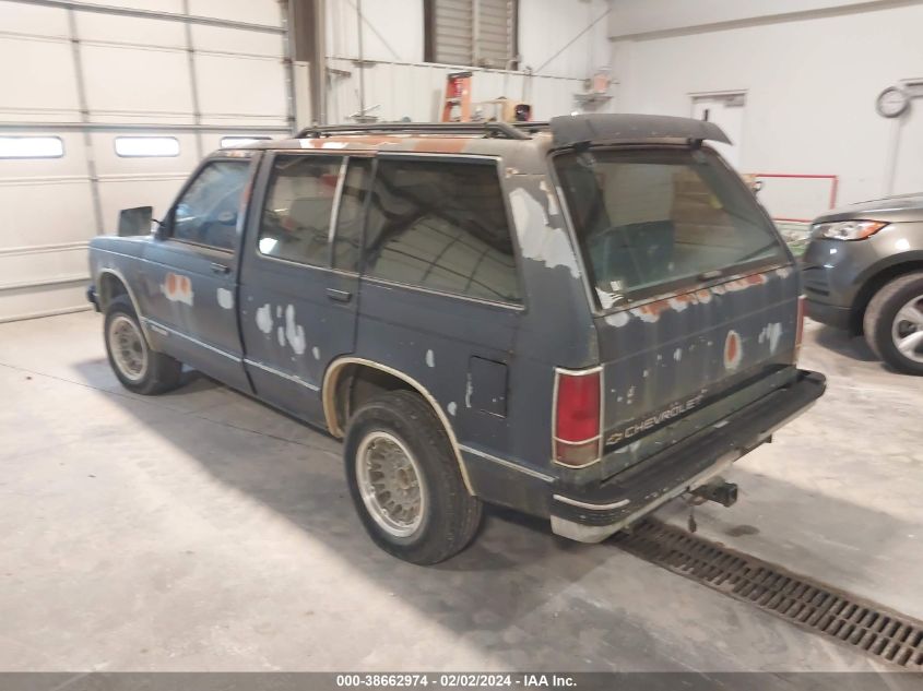 1991 Chevrolet Blazer S10 VIN: 1GNCS13Z1M2124108 Lot: 38662974