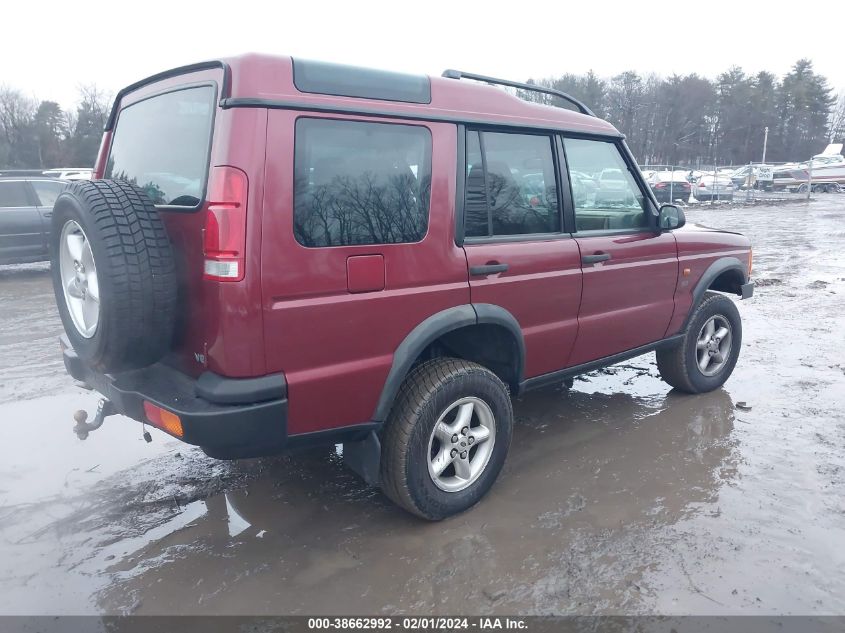 2002 Land Rover Discovery Series Ii Sd VIN: SALTL12462A742032 Lot: 38662992