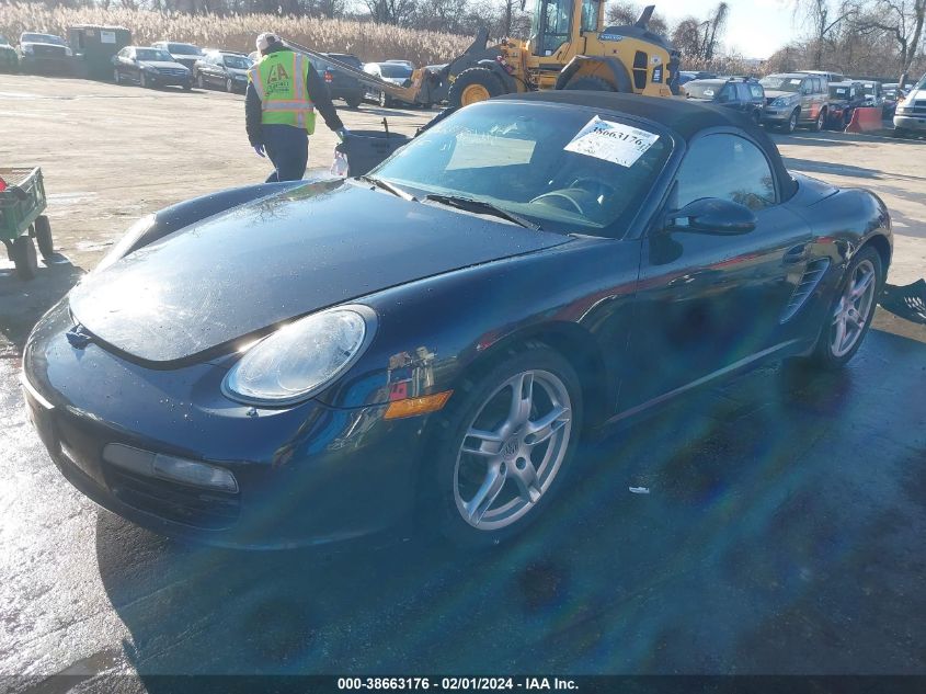 WP0CA29835U711299 2005 Porsche Boxster