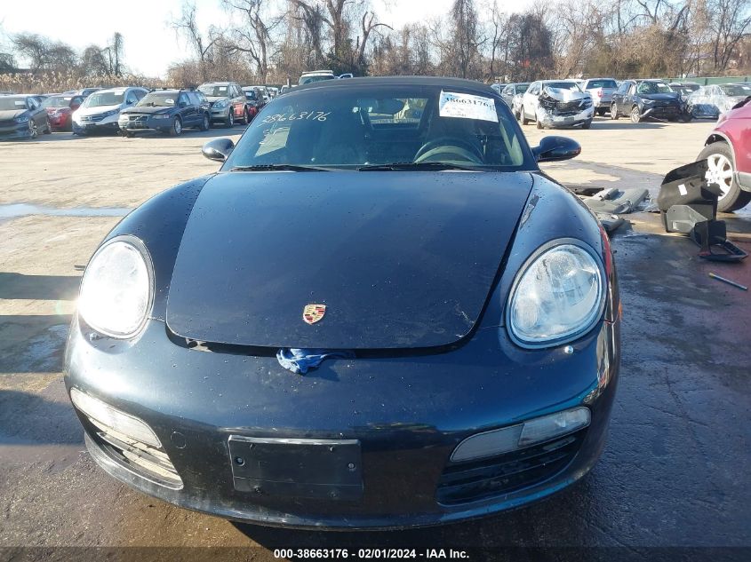 WP0CA29835U711299 2005 Porsche Boxster