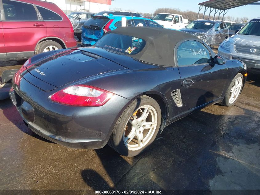 WP0CA29835U711299 2005 Porsche Boxster