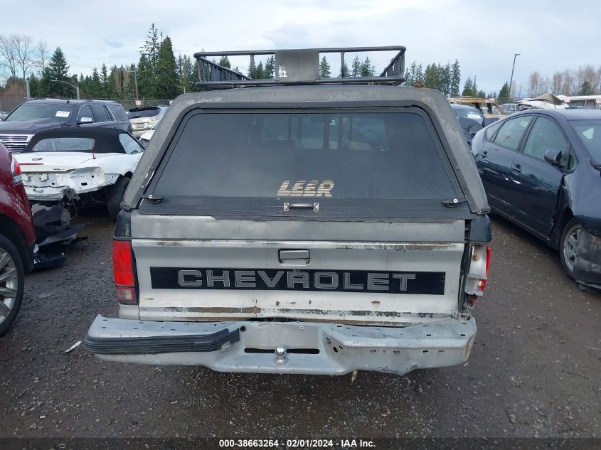 1993 Chevrolet S Truck S10 VIN: 1GCCS14R0P8175138 Lot: 38663264